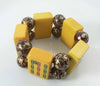 Bakelite Antique Mahjong game Tile Bracelet - Vintage Lane Jewelry