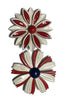 Vintage Enamel Flower Pins Retro Daisies Lot - Vintage Lane Jewelry