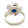 Sterling Silver Flower Mood Ring - Vintage Lane Jewelry