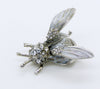 Vintage Hattie Carnegie Rhinestone Trembler Wasp Brooch - Vintage Lane Jewelry