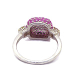 Diamond Cut Sapphire Ring - Vintage Lane Jewelry