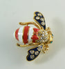 Joan Rivers Stars and Stripes Bee Pin, Joan Rivers Classics Collection - Vintage Lane Jewelry