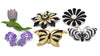 Butterflies and Enamel Flower Lot - Vintage Lane Jewelry