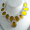 Honey Citrine Silver Necklace - Vintage Lane Jewelry