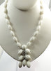 Miriam haskell Milk Glass Necklace - Vintage Lane Jewelry